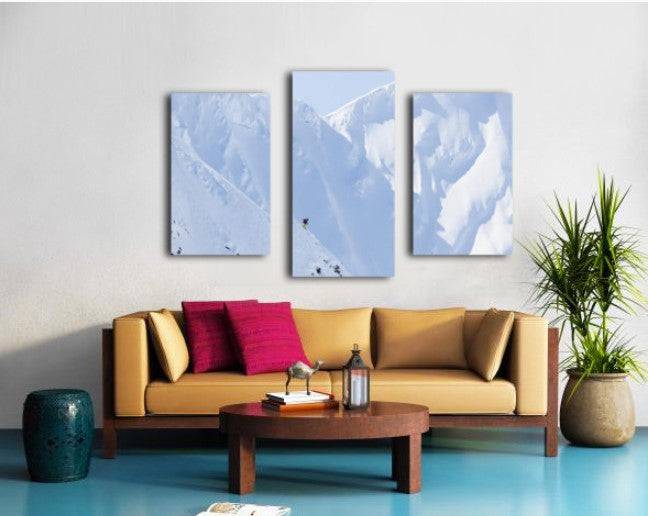 Backcountry Skiing In The Chugach Mountains In Late Winter - Powderaddicts