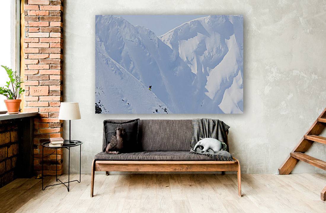 Backcountry Skiing In The Chugach Mountains In Late Winter - Powderaddicts