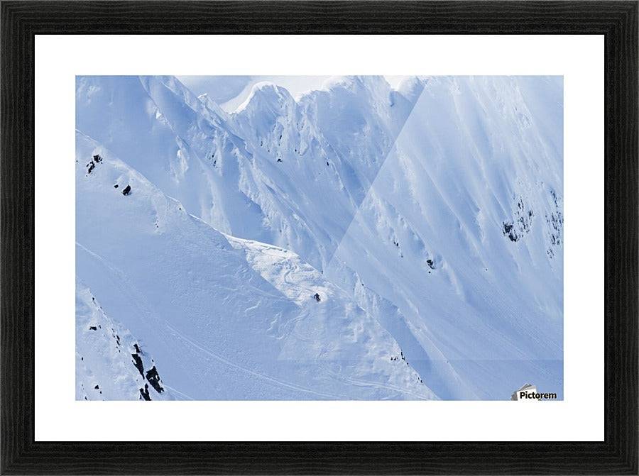Backcountry Skiing In The Chugach Mountains In Late Winter; Southcentral Alaska, United States Of America - Powderaddicts