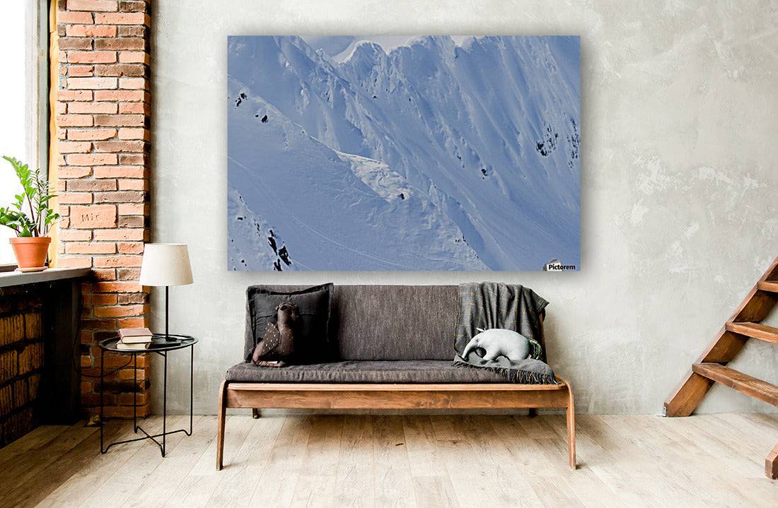 Backcountry Skiing In The Chugach Mountains In Late Winter; Southcentral Alaska, United States Of America - Powderaddicts