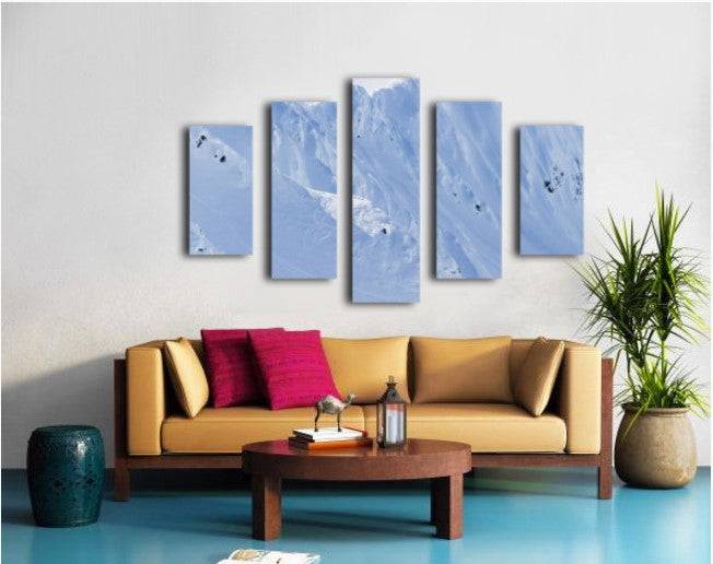 Backcountry Skiing In The Chugach Mountains In Late Winter; Southcentral Alaska, United States Of America - Powderaddicts