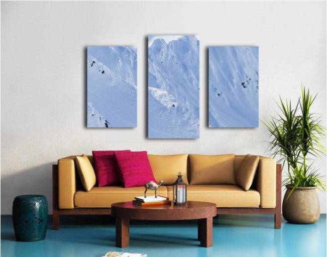 Backcountry Skiing In The Chugach Mountains In Late Winter; Southcentral Alaska, United States Of America - Powderaddicts