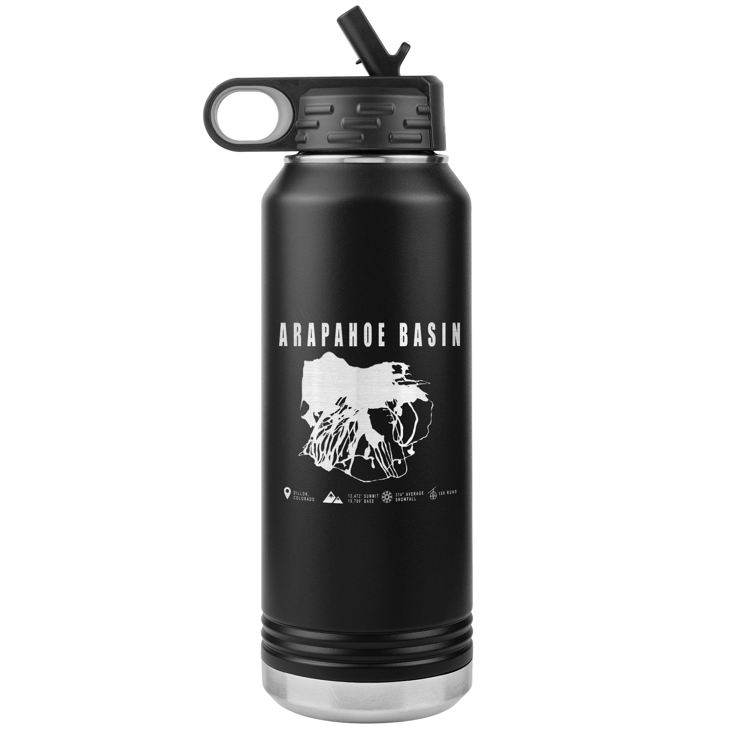 Arapahoe Basin,Colorado Ski Resort 32oz Tumbler - Powderaddicts
