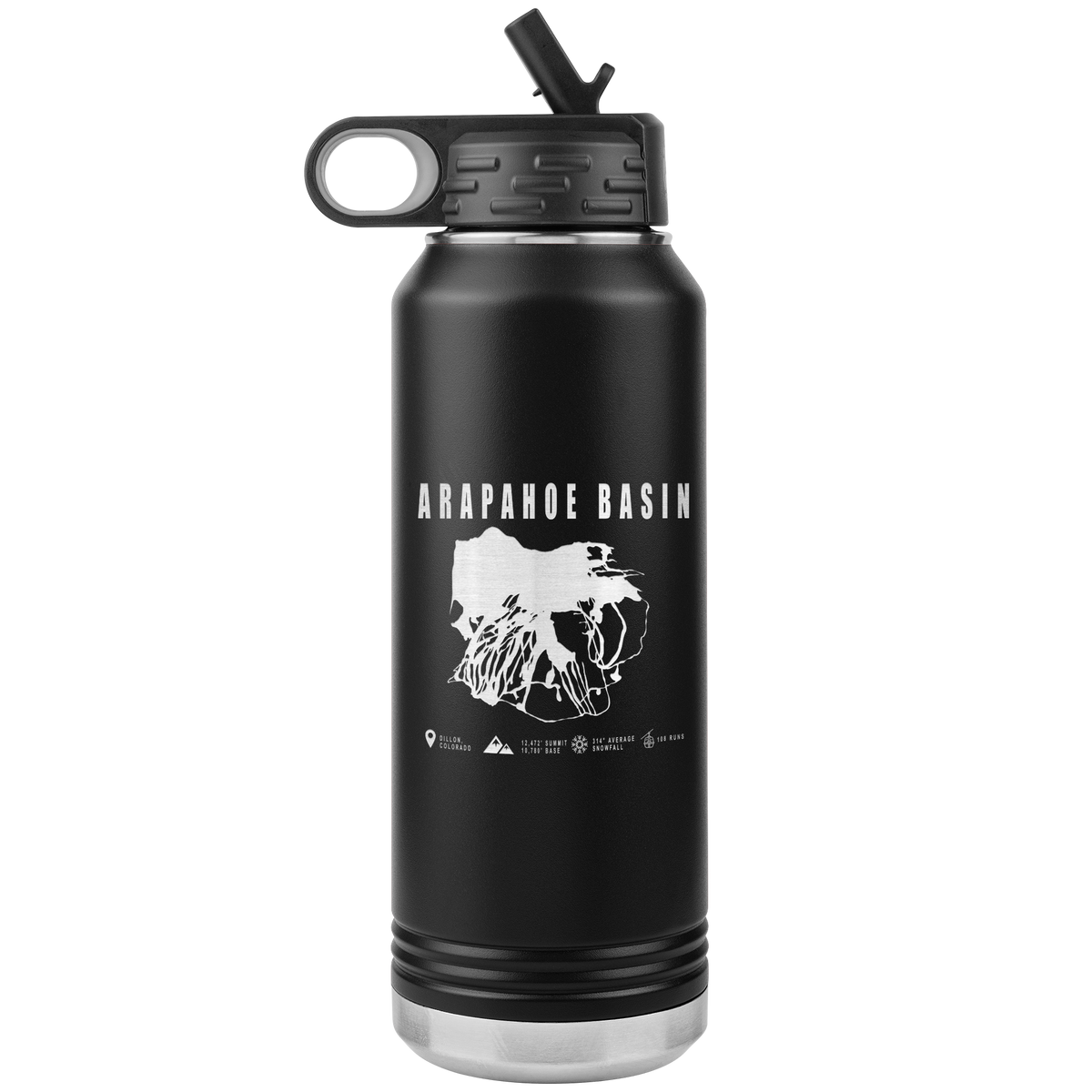Arapahoe Basin,Colorado Ski Resort 32oz Tumbler - Powderaddicts