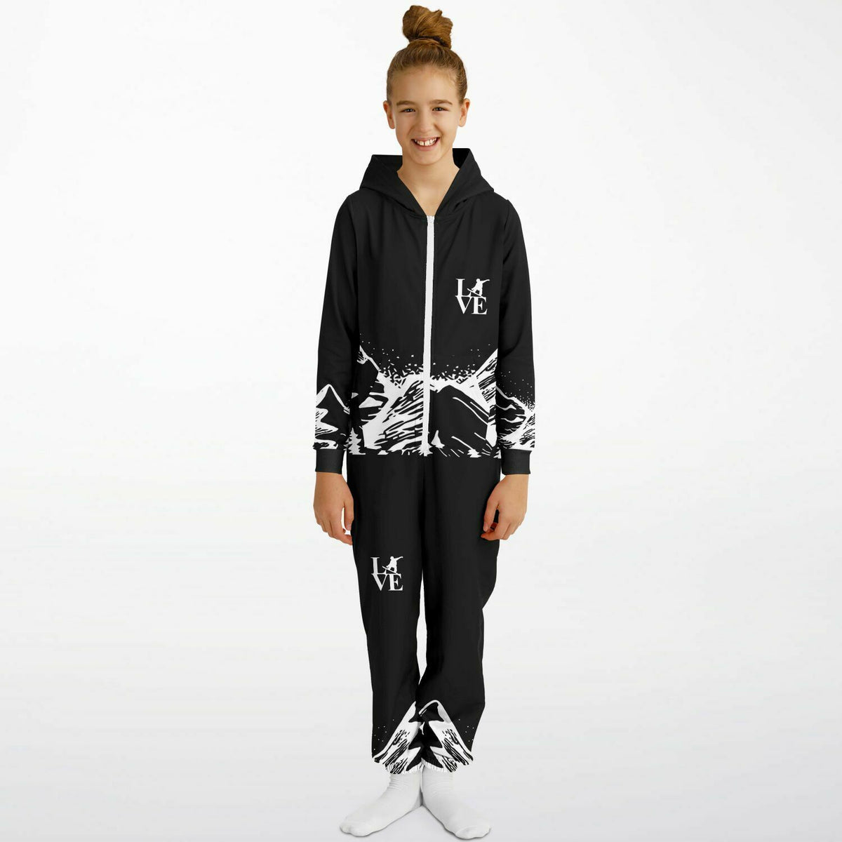 Love Snowboard Unisex Kid&#39;s Jumpsuit