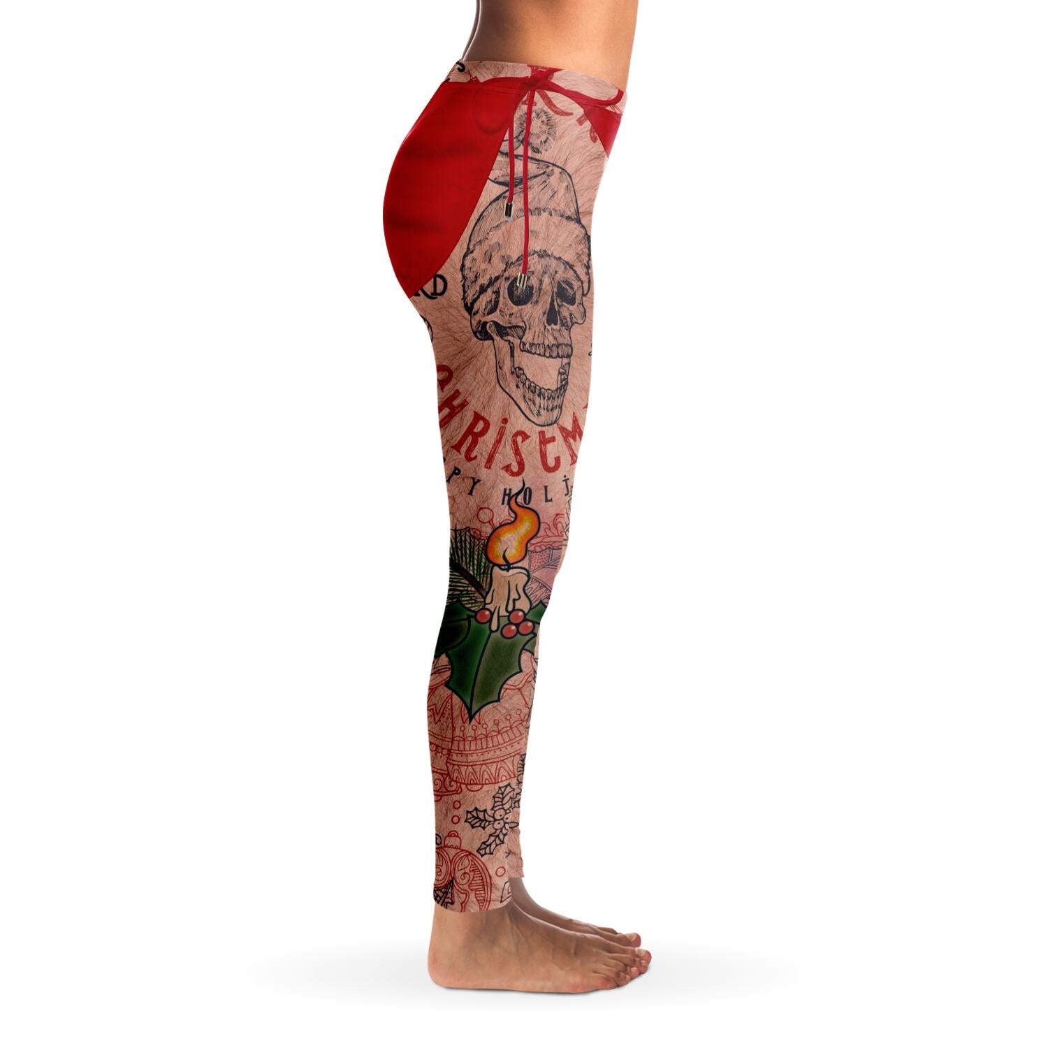 Hairy Ugly Christmas Leggings Order By December 5 - Powderaddicts