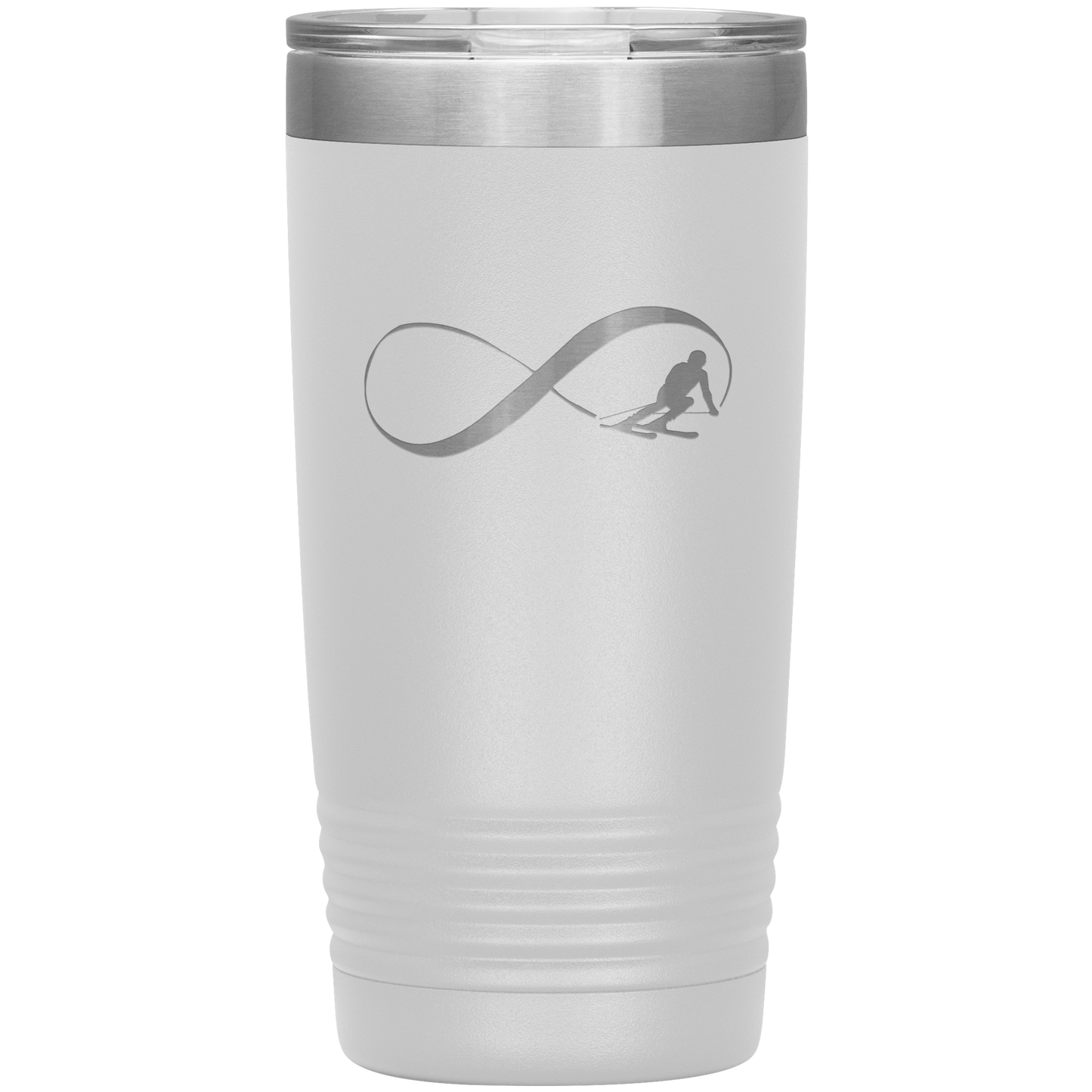 Infinity Skiing 20oz Tumbler - Powderaddicts