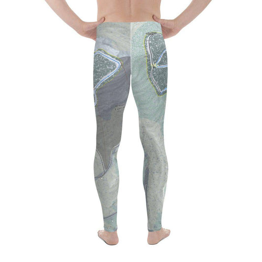Belleayre, New York Ski Trail Map Men's Base Layer Bottom - Powderaddicts