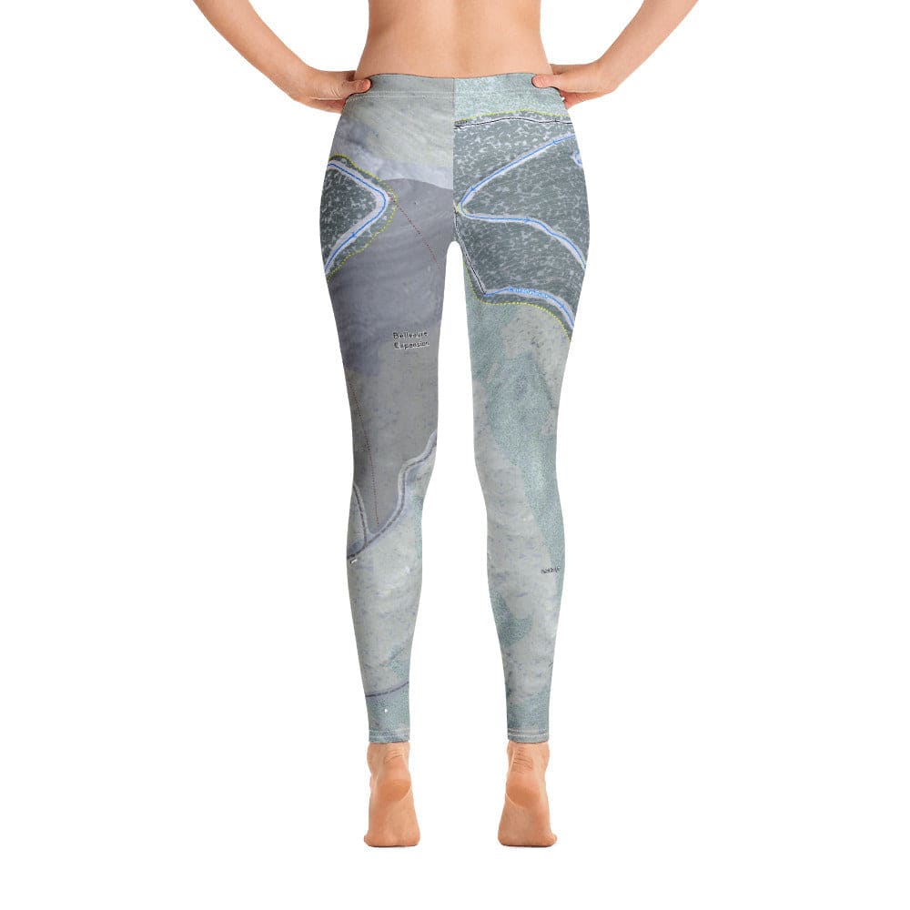 Belleayre Resort, New York Ski Trail Map Women's Base Layer Bottom