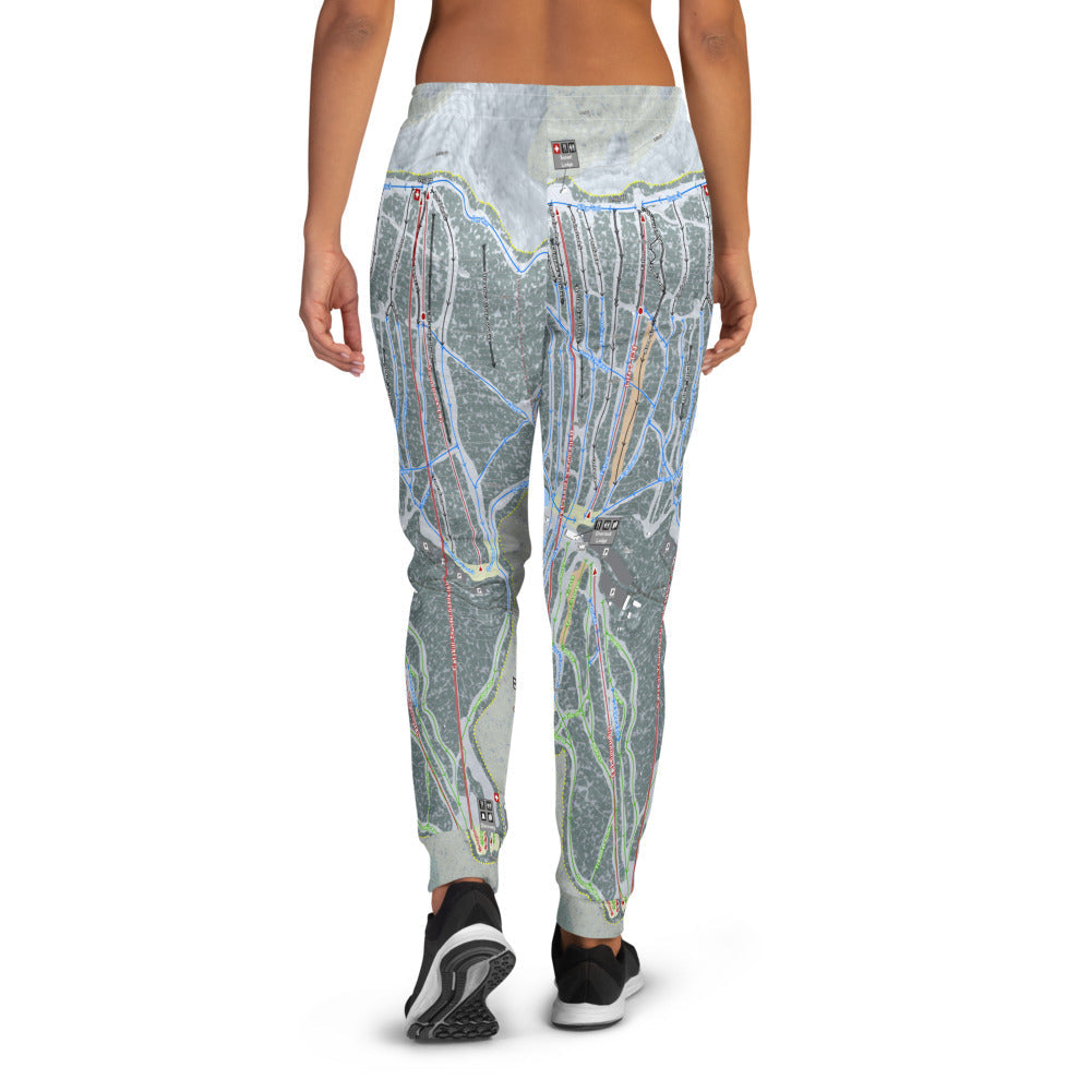 Belleayre Resort, New York Ski Trail Map Women's Mid-Layer - Powderaddicts