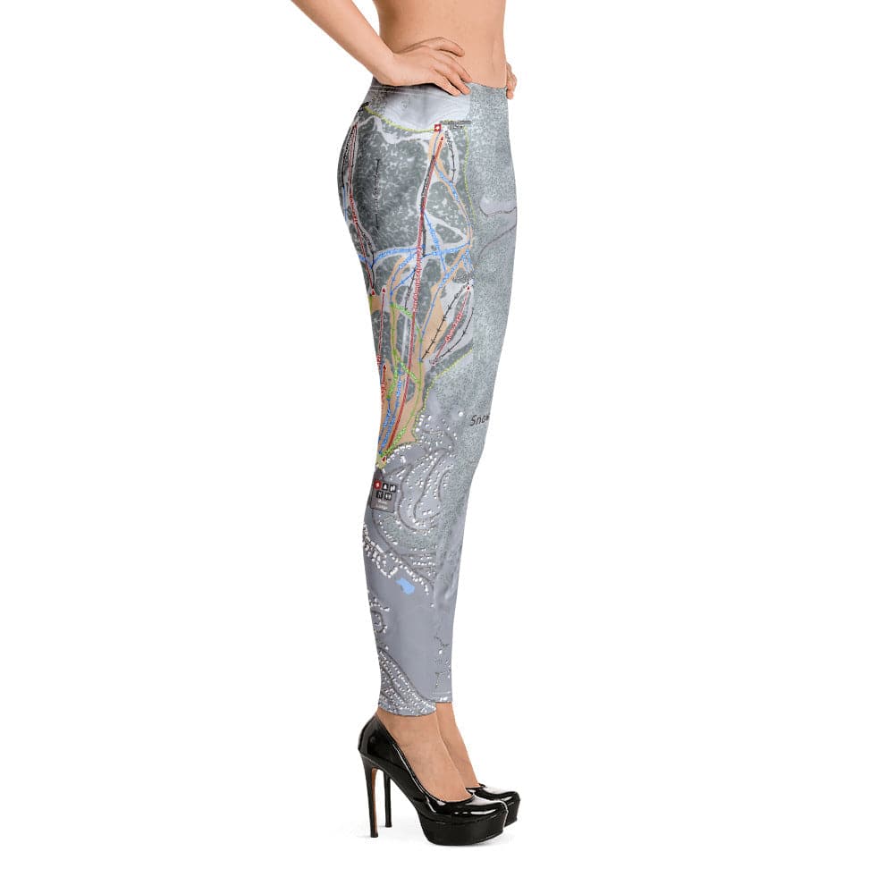 Big Bear Combo, California Ski Trail Map Women's Base Layer Bottom - Powderaddicts