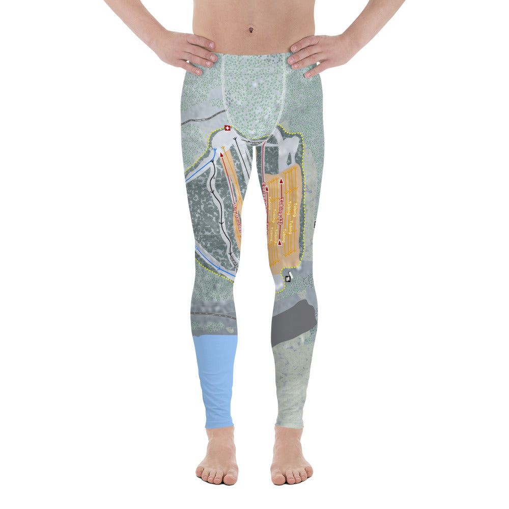 Big Boulder, Pennsylvania Ski Trail Map Men's Base Layer Bottom