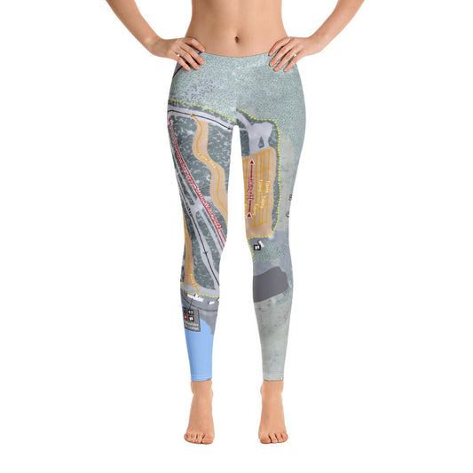 Big Boulder, Pennsylvania Ski Trail Map Women's Base Layer Bottom - Powderaddicts