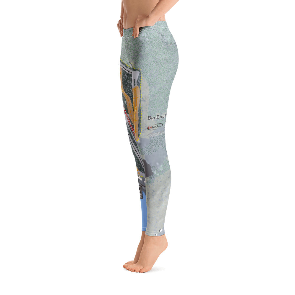 Big Boulder, Pennsylvania Ski Trail Map Women's Base Layer Bottom - Powderaddicts