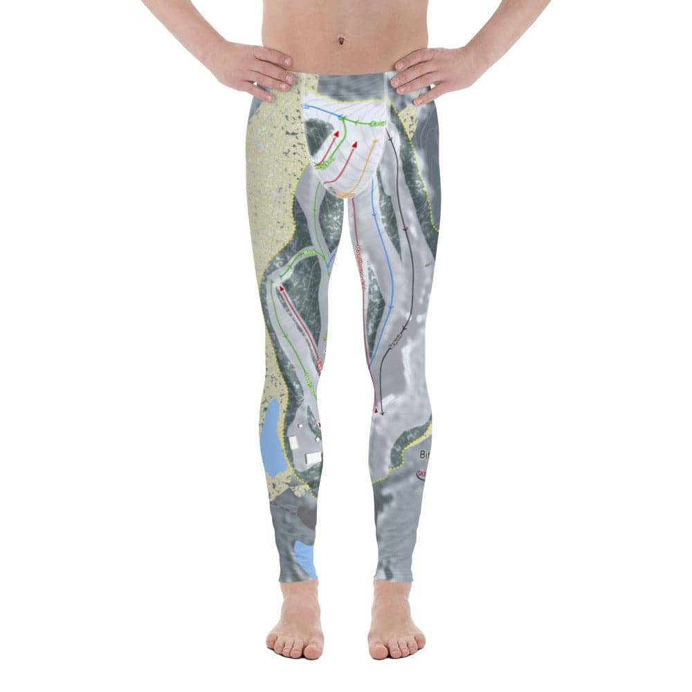 Bittersweet, Michigan Ski Trail Map Men's Base Layer Bottom