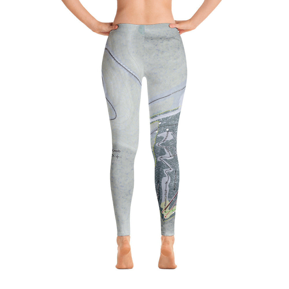 Blue Knob, Pennsylvania Ski Trail Map Women's Base Layer Bottom