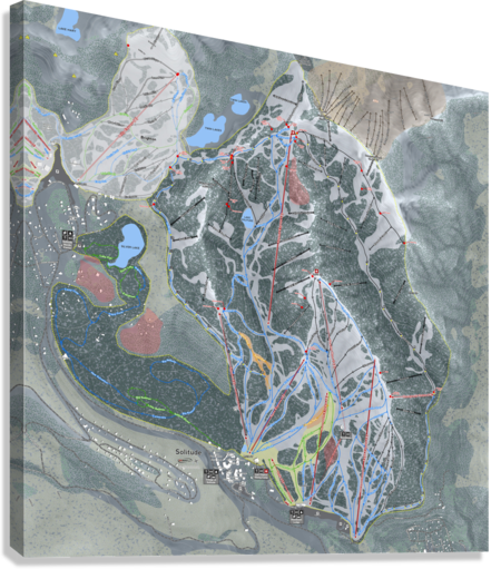 Giclée Stretched Canvas Print