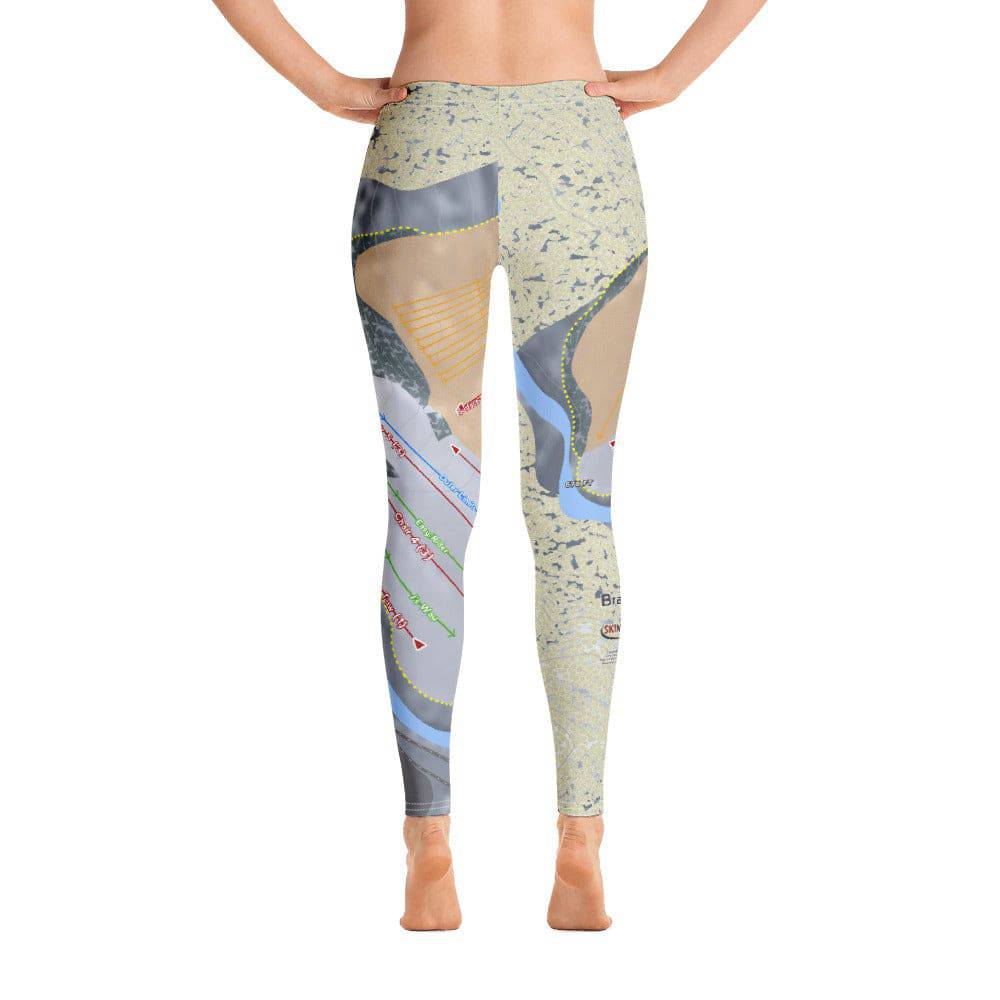 Brandywine, Ohio Ski Trail Map Women's Base Layer Bottom