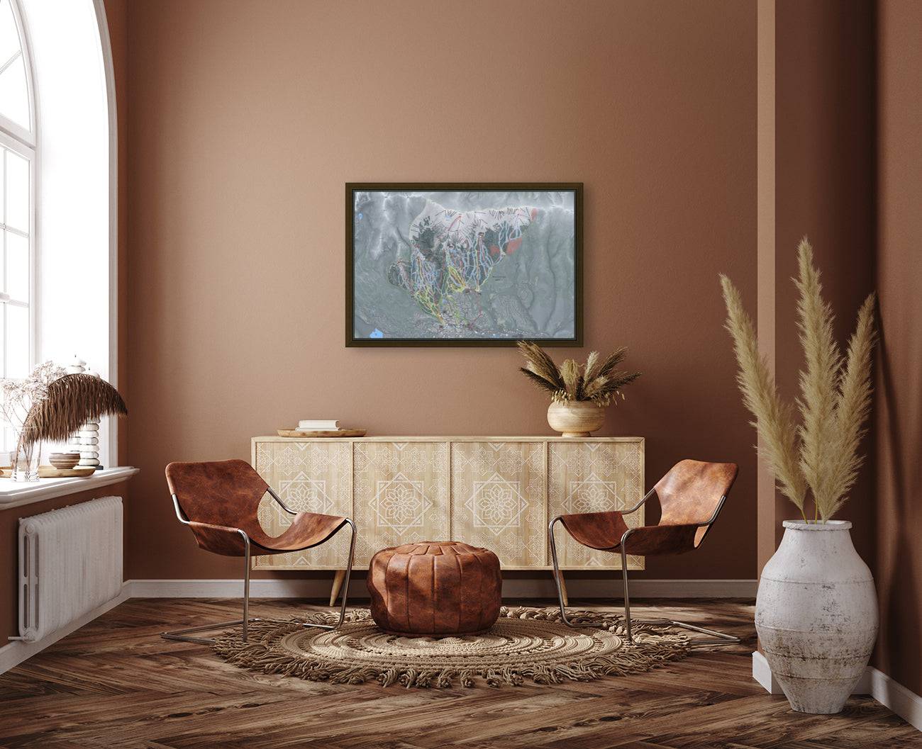 Breckenridge, Colorado Ski Trail Map Puzzles | 120 pc to 1000 pc - Powderaddicts