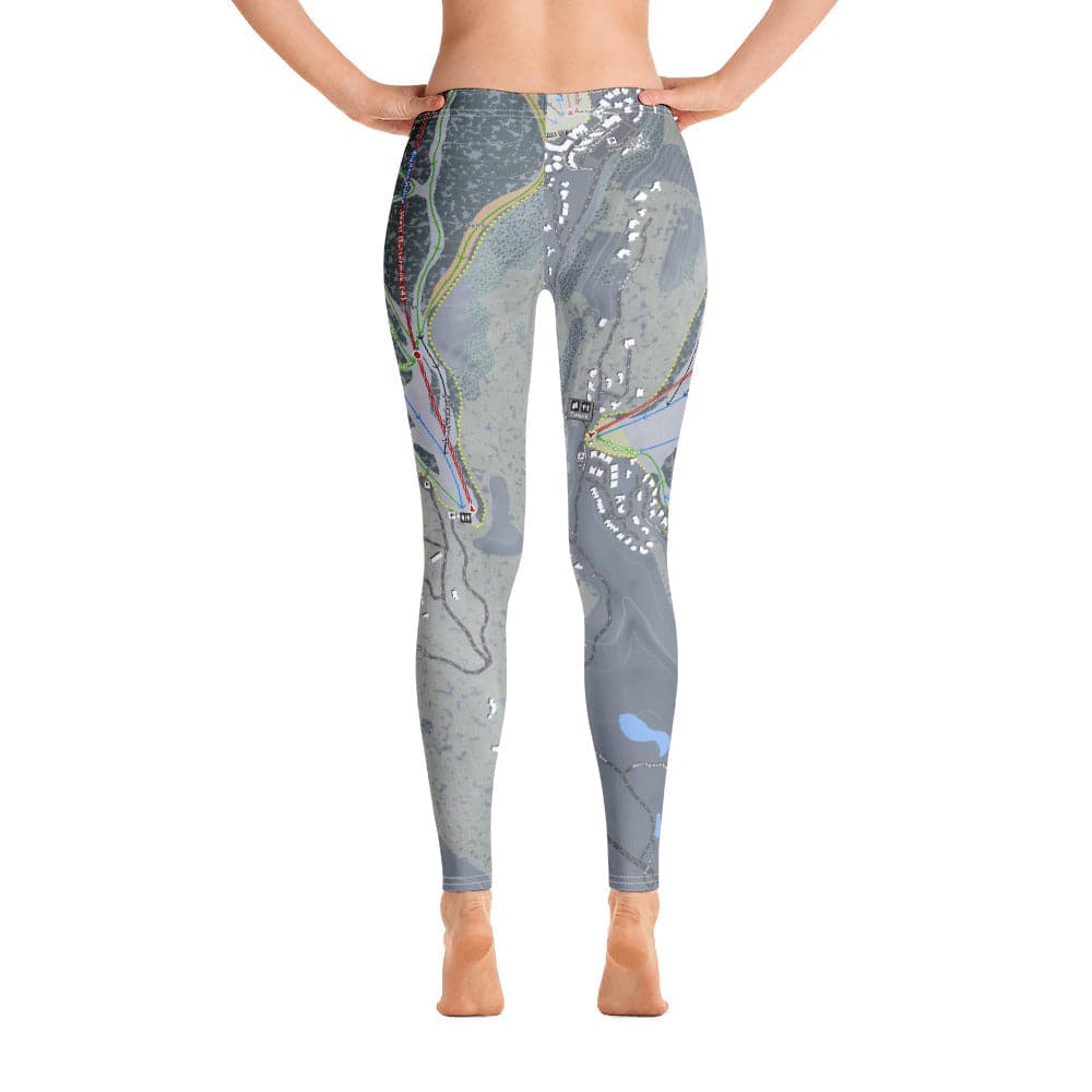 Buttermilk, Colorado Ski Trail Map Women's Base Layer Bottom - Powderaddicts