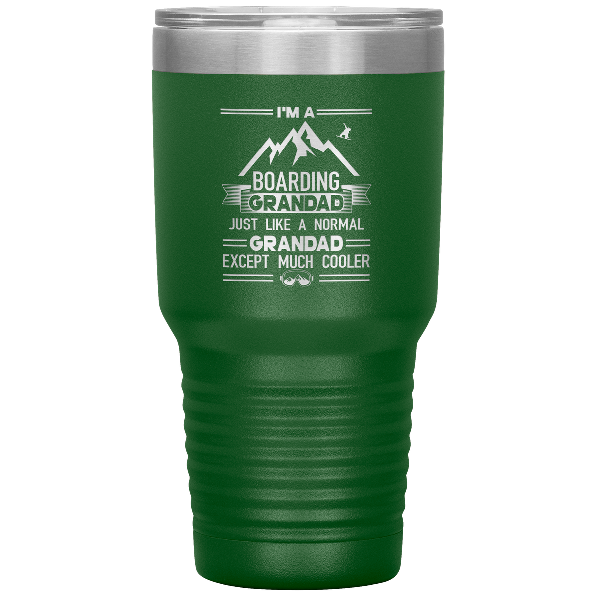 I'm A Boarding Grandad 30oz Tumbler - Powderaddicts