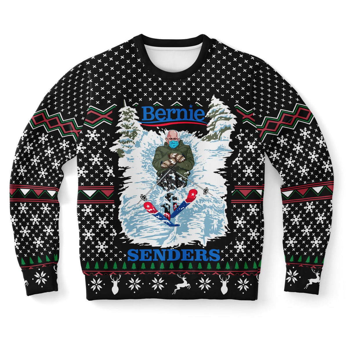 Bernie Senders Ugly Christmas Sweater - Crisp Print