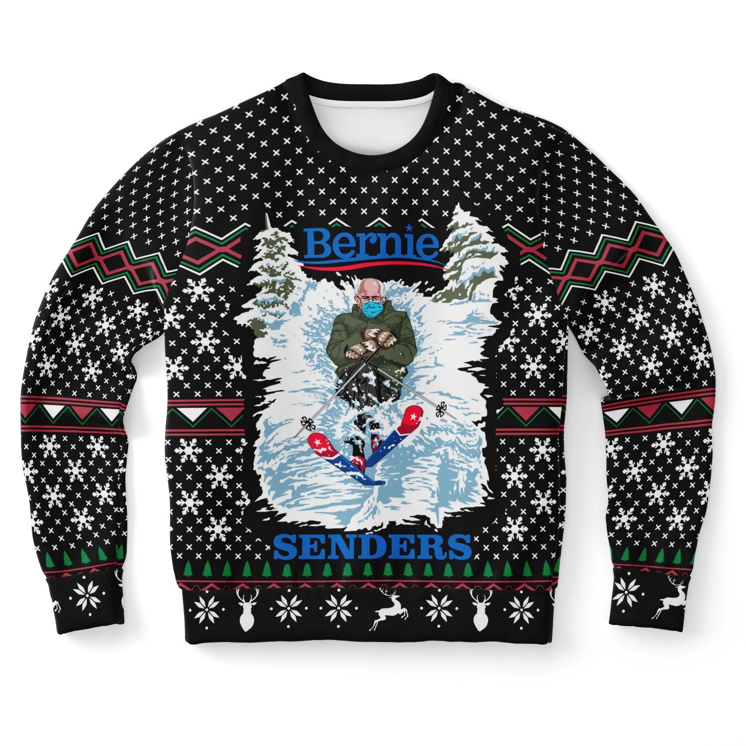 Bernie Senders Ugly Christmas Sweater - Crisp Print