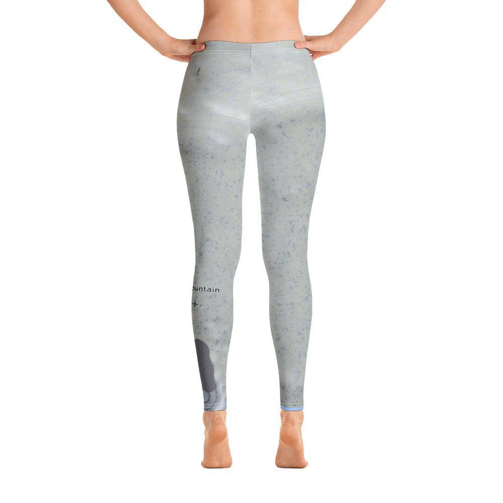 Campgaw Mountain, New Jersey Ski Trail Map Women's Base Layer Bottom