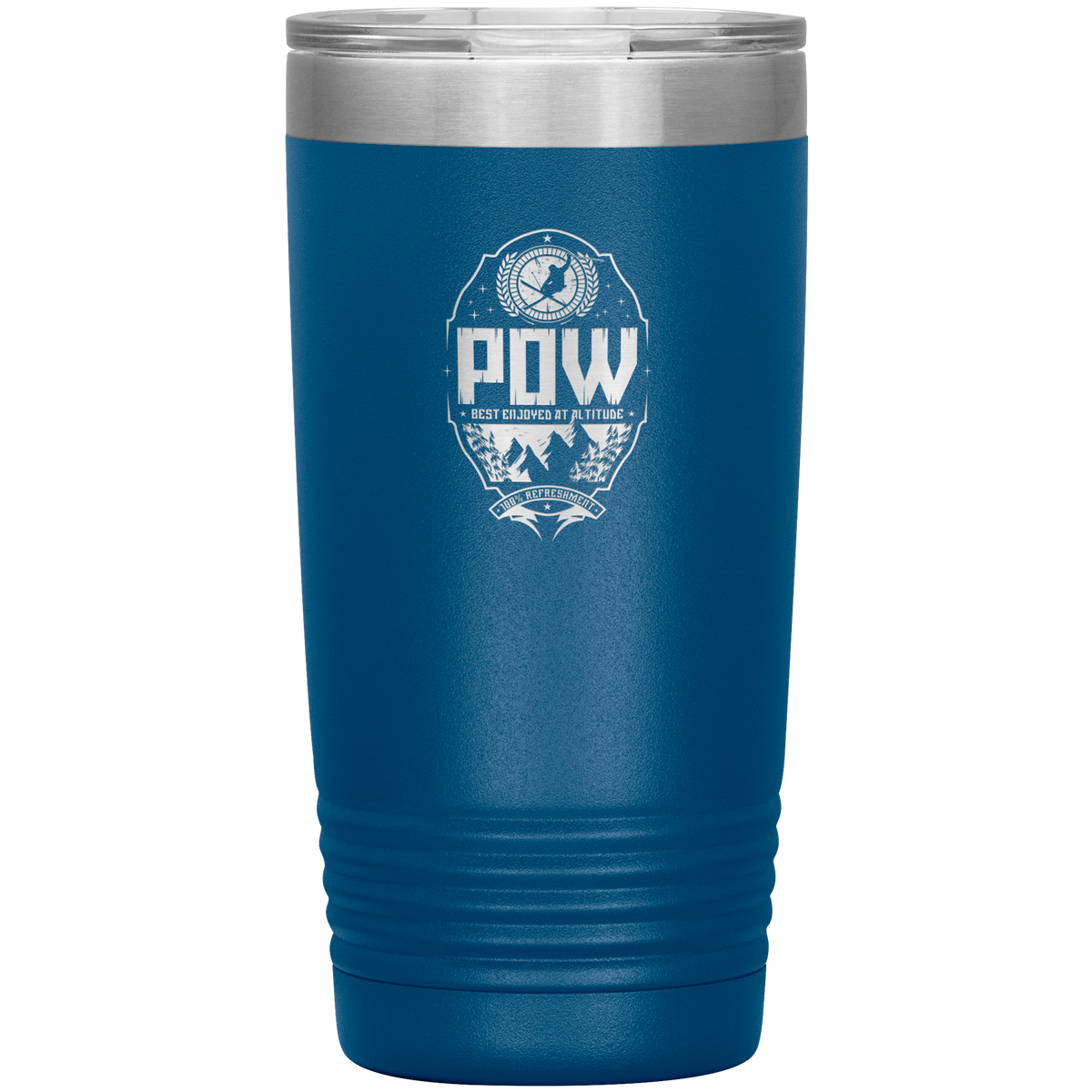 Pow Best Enjoyed At Altitude 20oz Tumbler - Powderaddicts