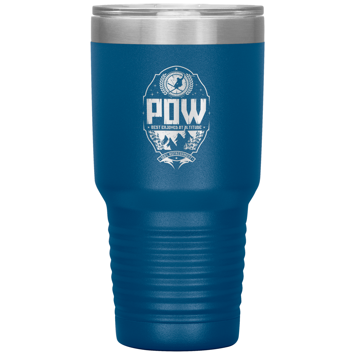 Pow Best Enjoyed At Altitude 30oz Tumbler - Powderaddicts