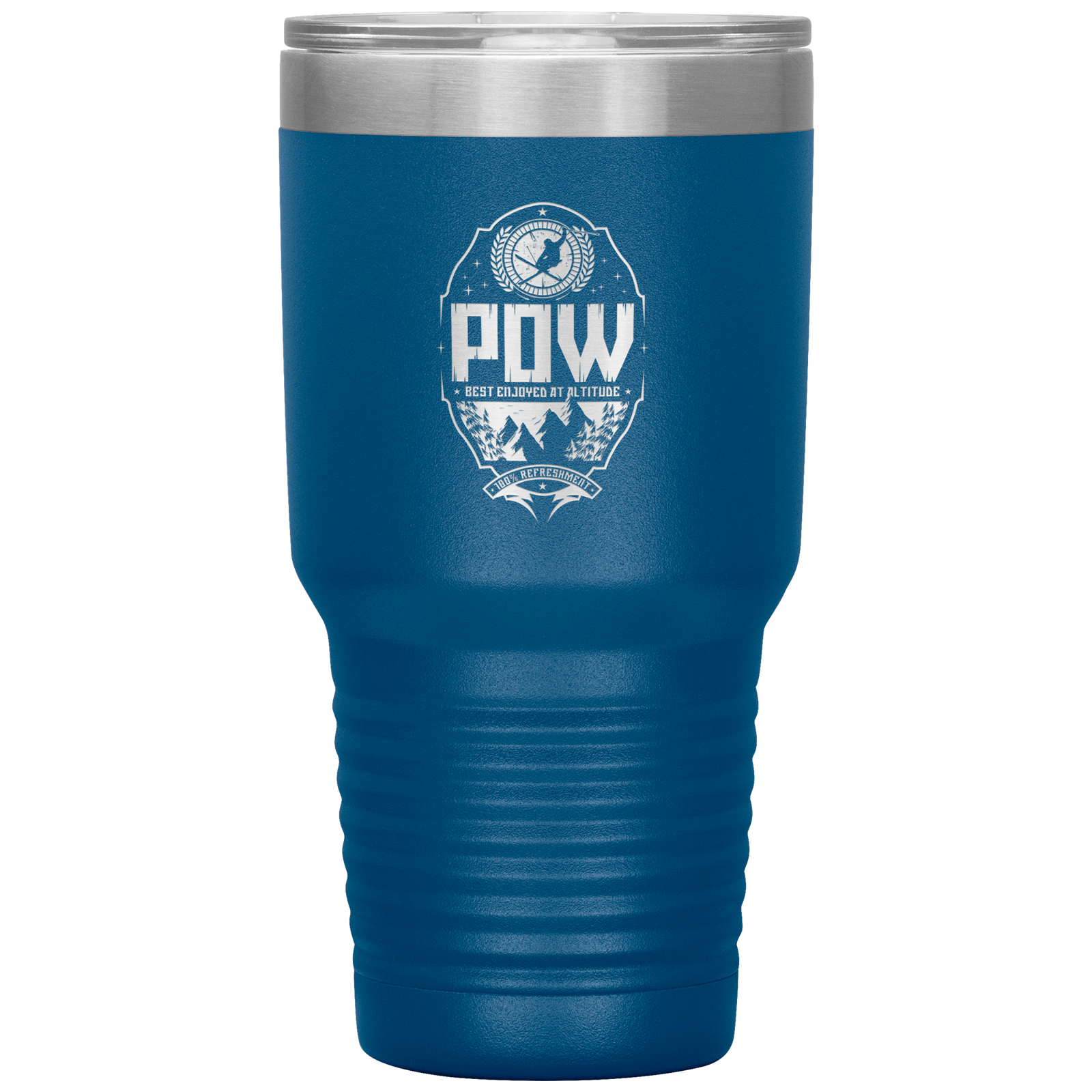 Pow Best Enjoyed At Altitude 30oz Tumbler - Powderaddicts