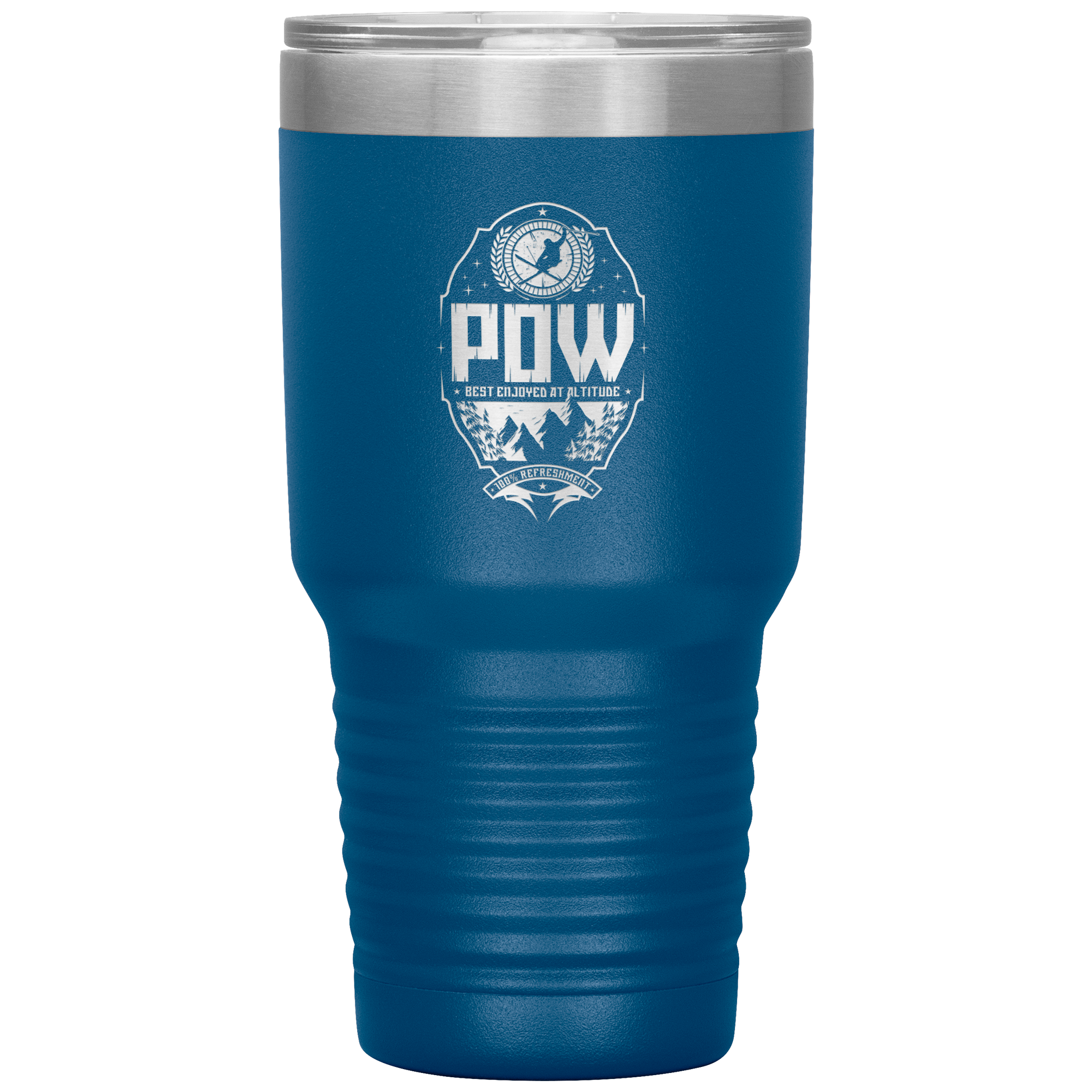 Pow Best Enjoyed At Altitude 30oz Tumbler - Powderaddicts