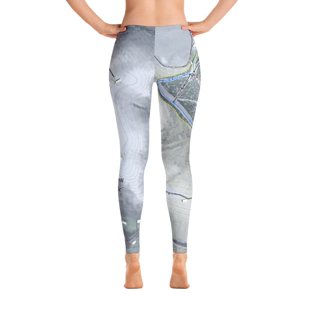 Coffee Mill, Minnesota Ski Trail Map Women's Base Layer Bottom