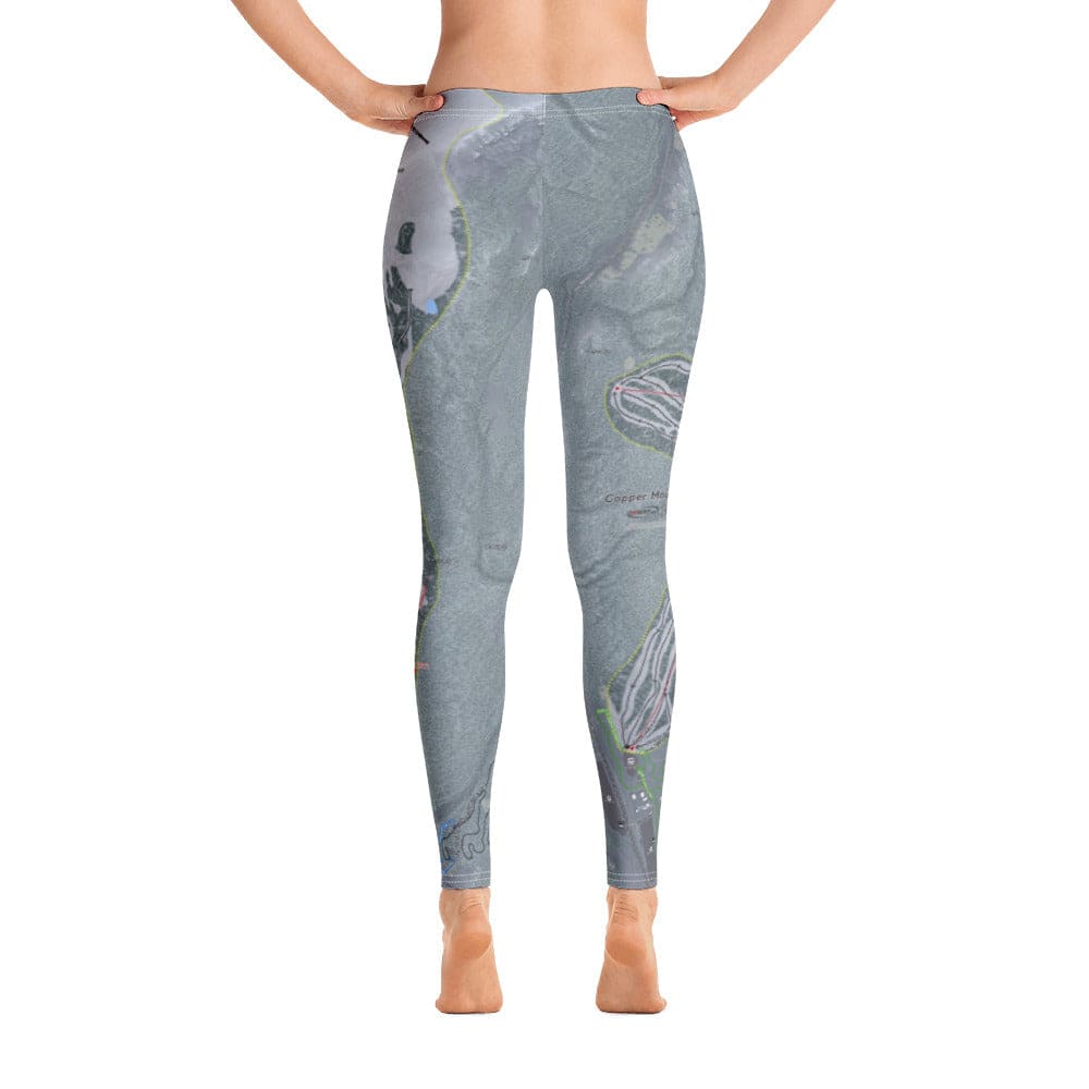 Copper Mountain, Colorado Ski Trail Map Women's Base Layer Bottom