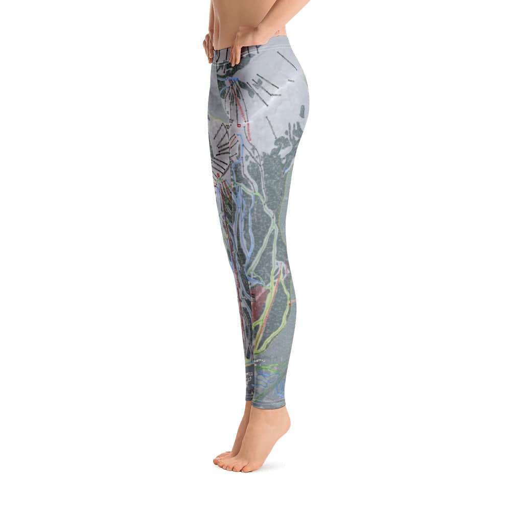 Copper Mountain, Colorado Ski Trail Map Women's Base Layer Bottom - Powderaddicts