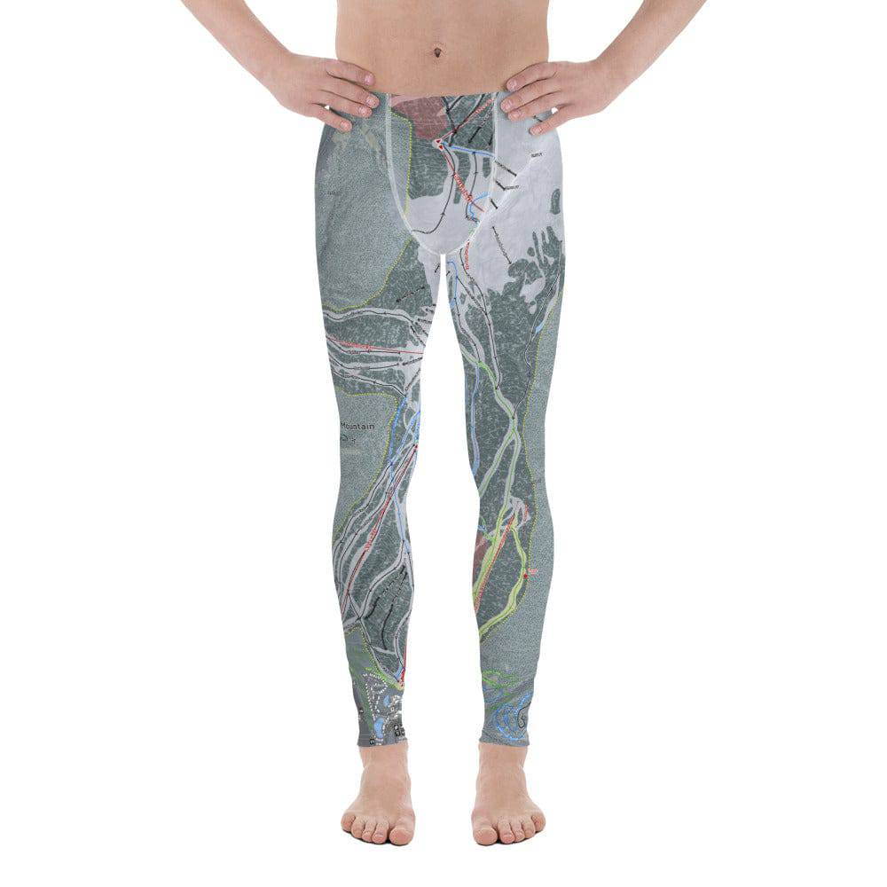 Copper Mountain, Colorado Ski Trail Map Men's Base Layer Bottom