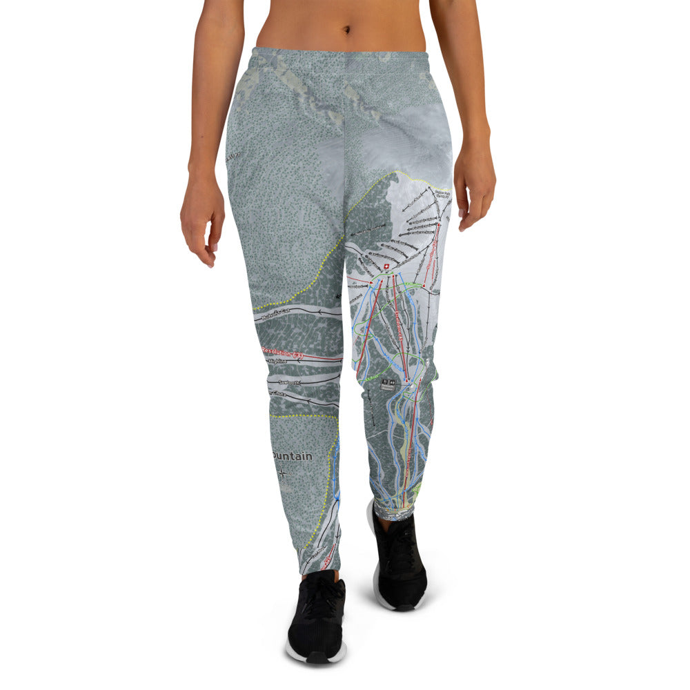 Copper Mtn, Colorado Ski Trail Map Women's Mid-Layer - Powderaddicts