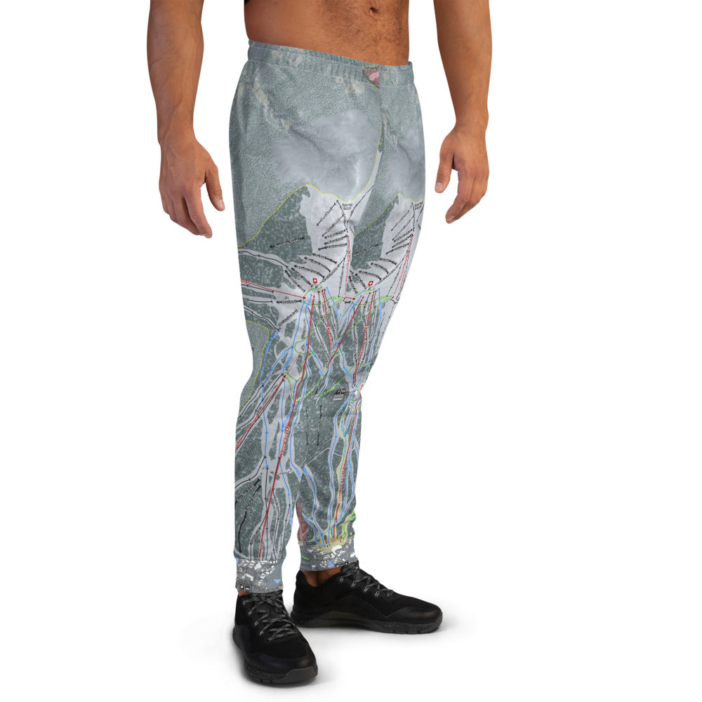 Copper Mtountain, Colorado Ski Trail Map Men's Mid-Layer - Powderaddicts