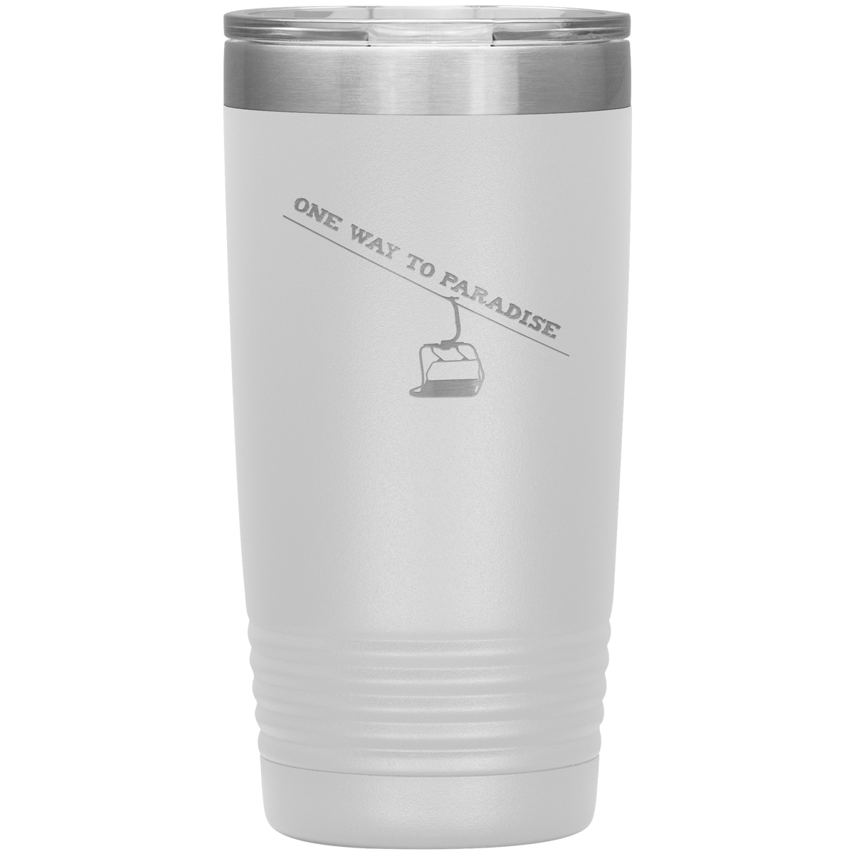 One Way To Paradise 20oz Tumbler - Powderaddicts