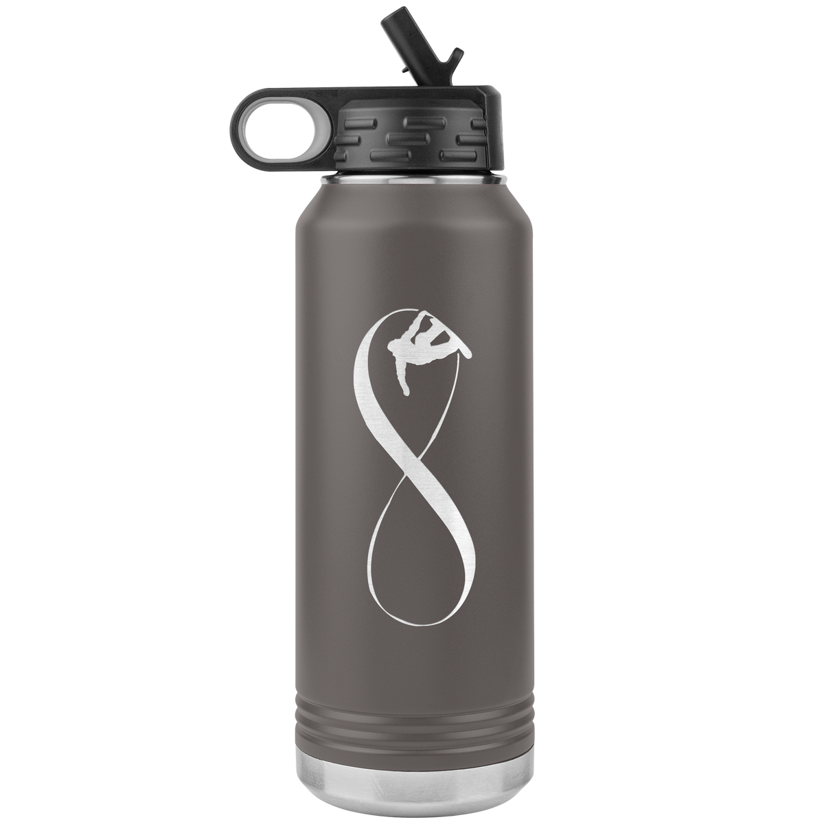 Infinity Snowboard 32oz Water Bottle Tumbler - Powderaddicts