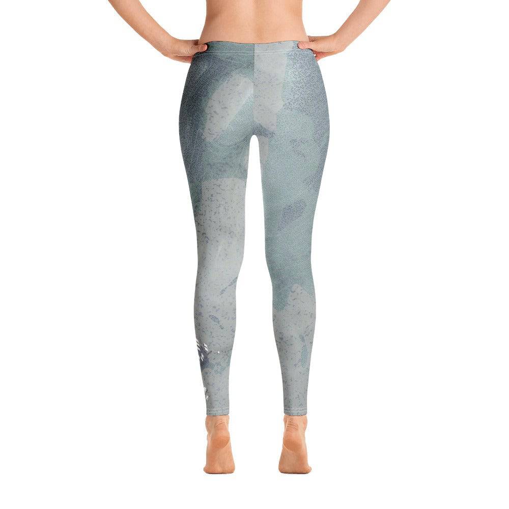 Cuchara, Colorado Ski Trail Map Women&#39;s Base Layer Bottom - Powderaddicts