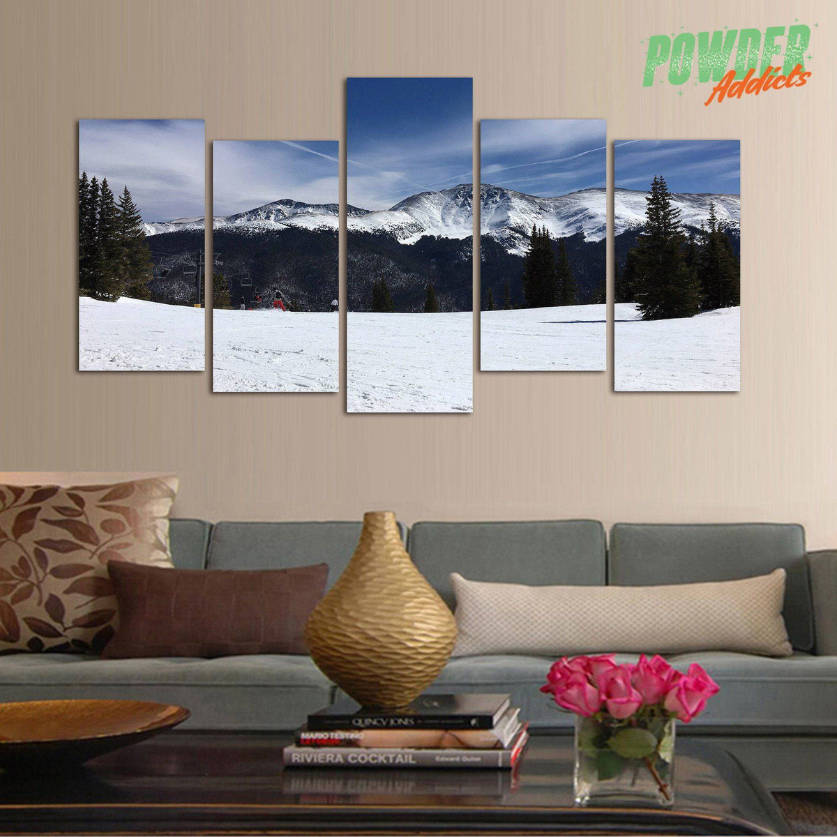 CUSTOM REQUEST #4 - 5 Piece Canvas - Powderaddicts