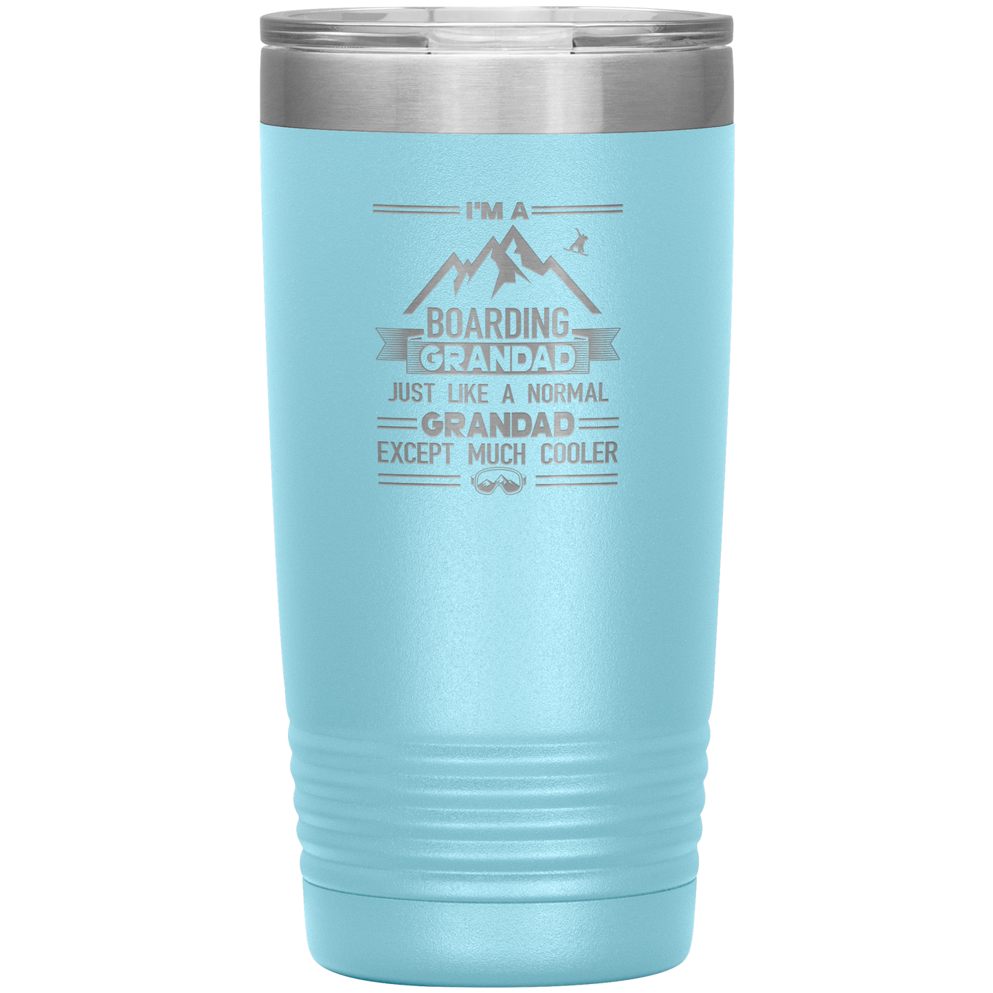 I'm A Boarding Grandad 20oz Tumbler - Powderaddicts