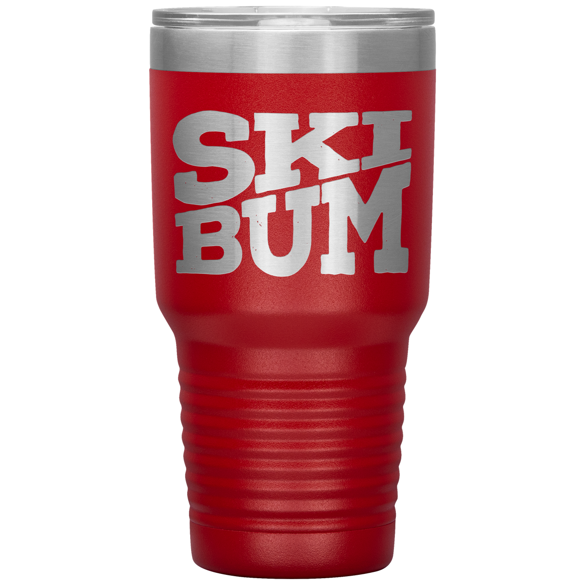 Ski Bum 30oz laser Etched Tumbler - Powderaddicts