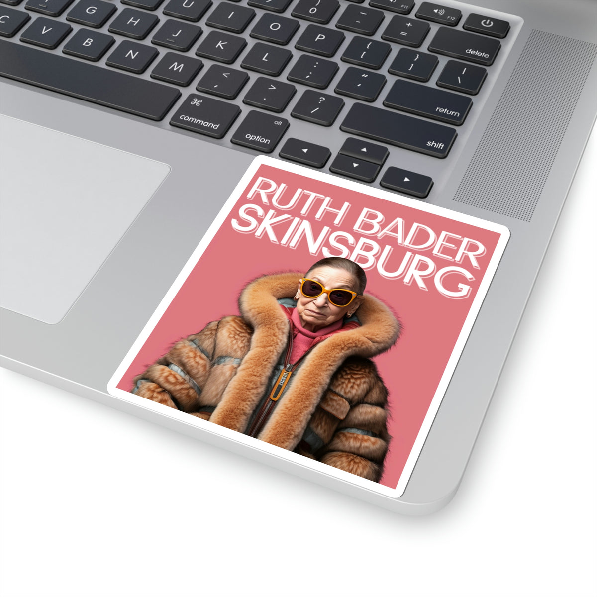 Ruth Bader Skinsburg Kiss-Cut Stickers - Powderaddicts