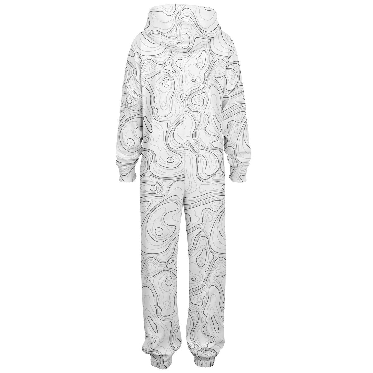 WHITE TOPO ADULT UNISEX JUMPSUIT