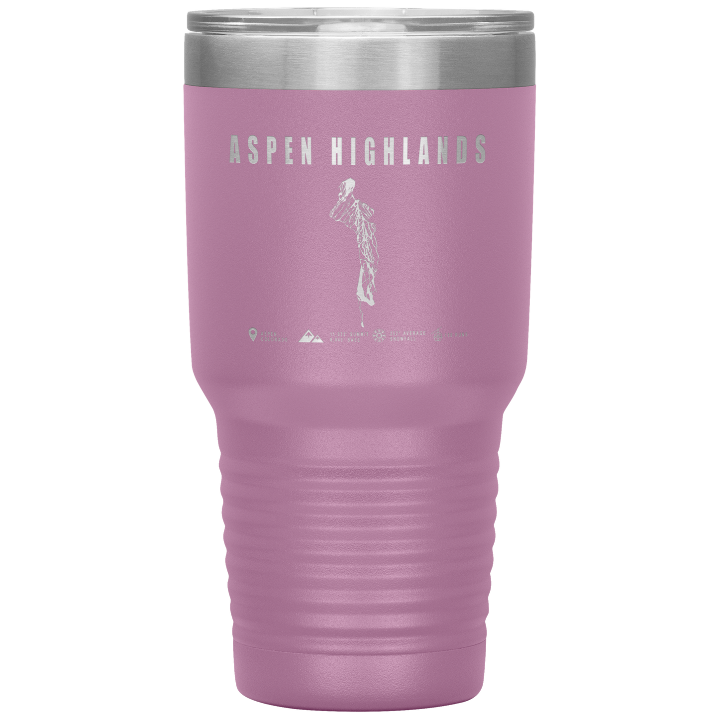 Aspen Highlands, Colorado Ski Resort 30oz Tumbler - Powderaddicts