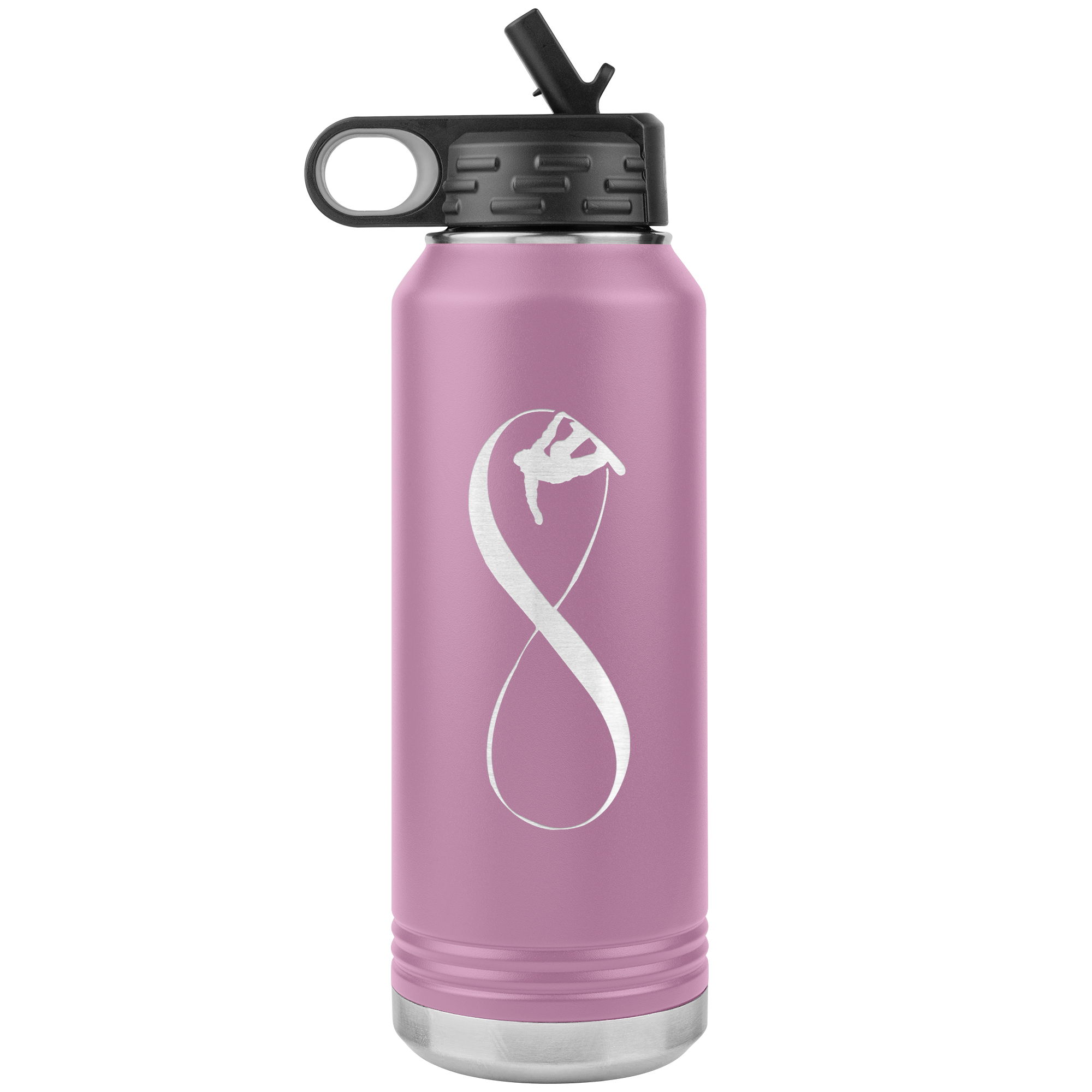 Infinity Snowboard 32oz Water Bottle Tumbler - Powderaddicts