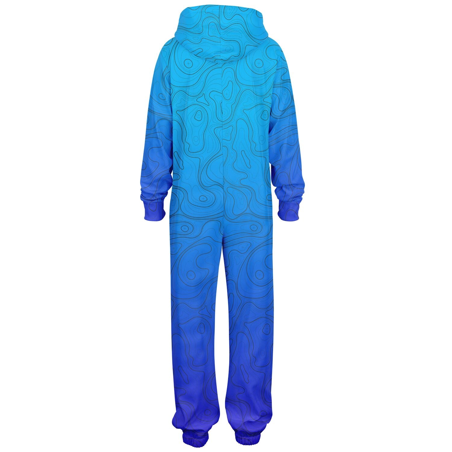 Gradient Topo Adult Unisex Jumpsuit