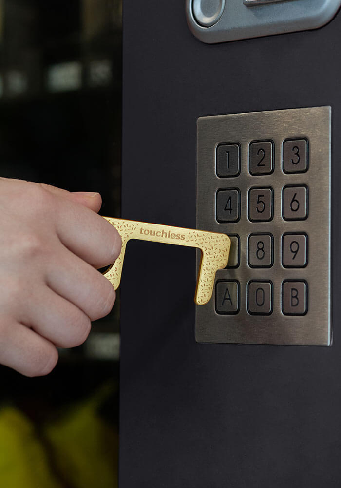 PERSONALIZED Engraved Brass Touch Tool - Powderaddicts